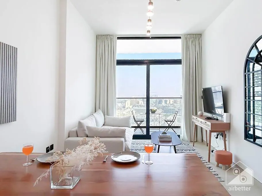 City Views & Comforts At Binghatti Emerald Dubai Verenigde Arabische Emiraten